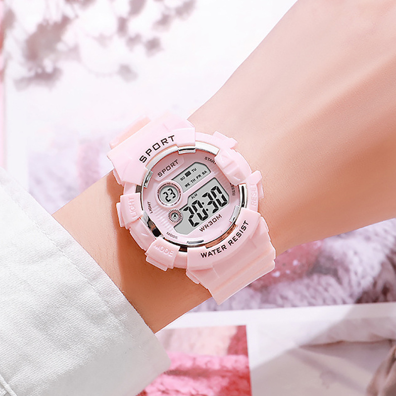 Outdoor Sport Smart Watch - 패션 키즈 시계 빛나는 방수 스포츠