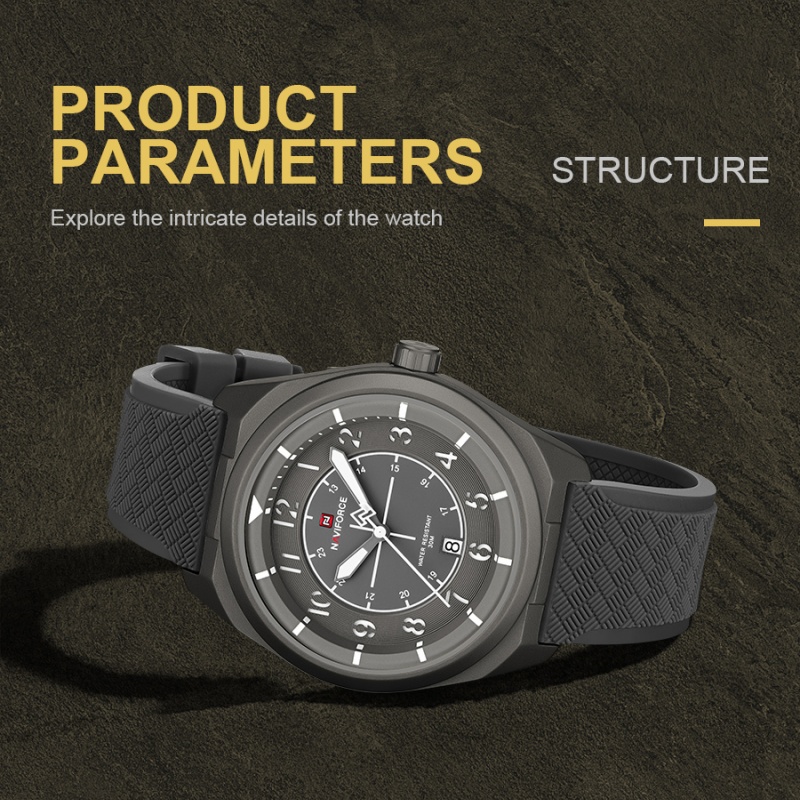 Outdoor Sport Smart Watch - 네비포스 남성용 쿼츠 캘린더 시계 3ATM