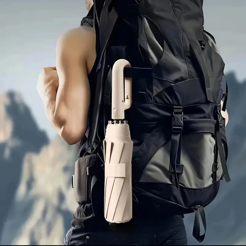 Outdoor Sports Umbrella - 패션 여행용 우산 방풍 방수 자동