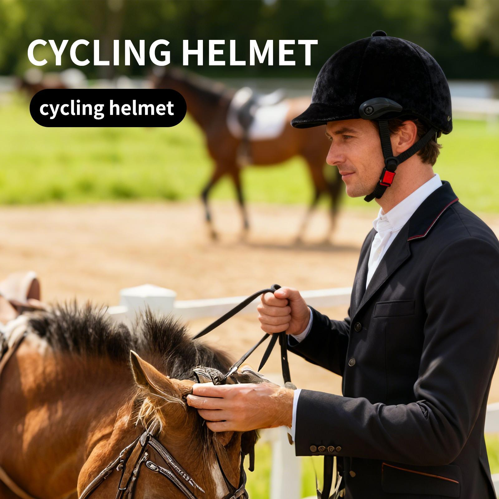 Equestrian Helmet - 승마 헬멧 조정 가능한 보호 안전