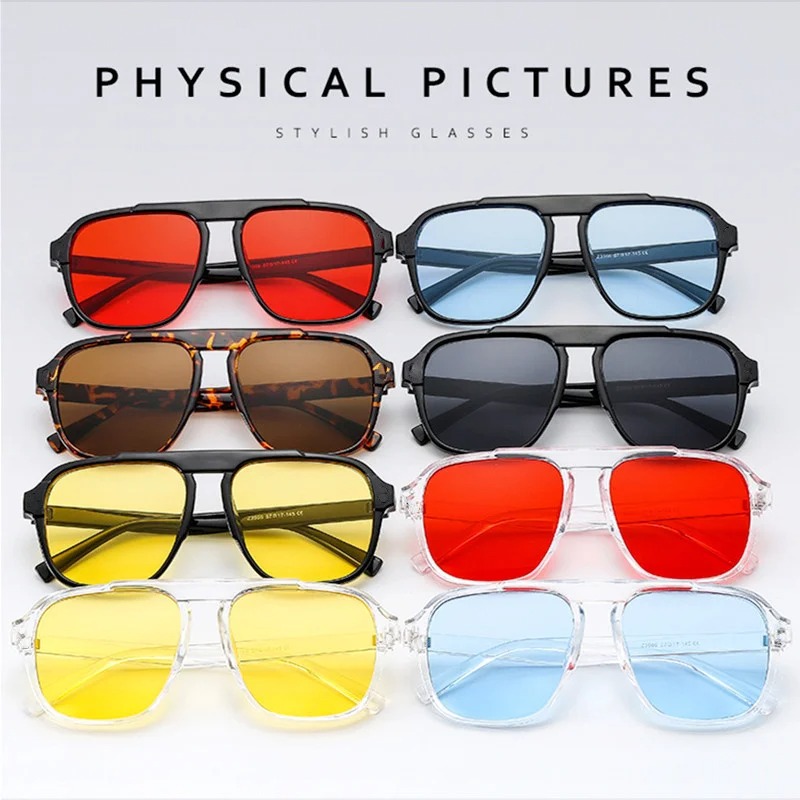 새로운 오버사이즈 프레임 선글라스 클래식 여성용 스포츠 - Outdoor Sport Glasses 리뷰 및 가격
