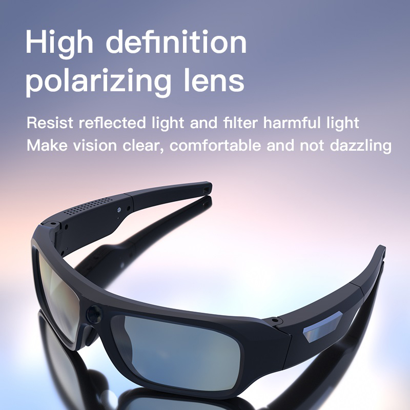 4K HD 스마트 안경 카메라 미니 아이웨어 캠코더,  - Outdoor Sport Glasses 리뷰 및 가격