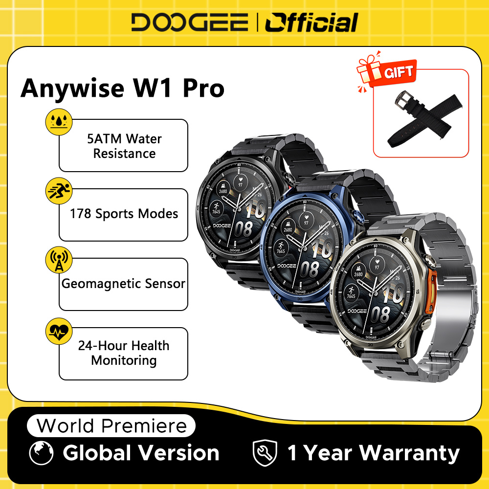 DOOGEE ANYWISE W1 PRO 스마트워치 1. - Outdoor Sport Smart Watch 리뷰 및 가격