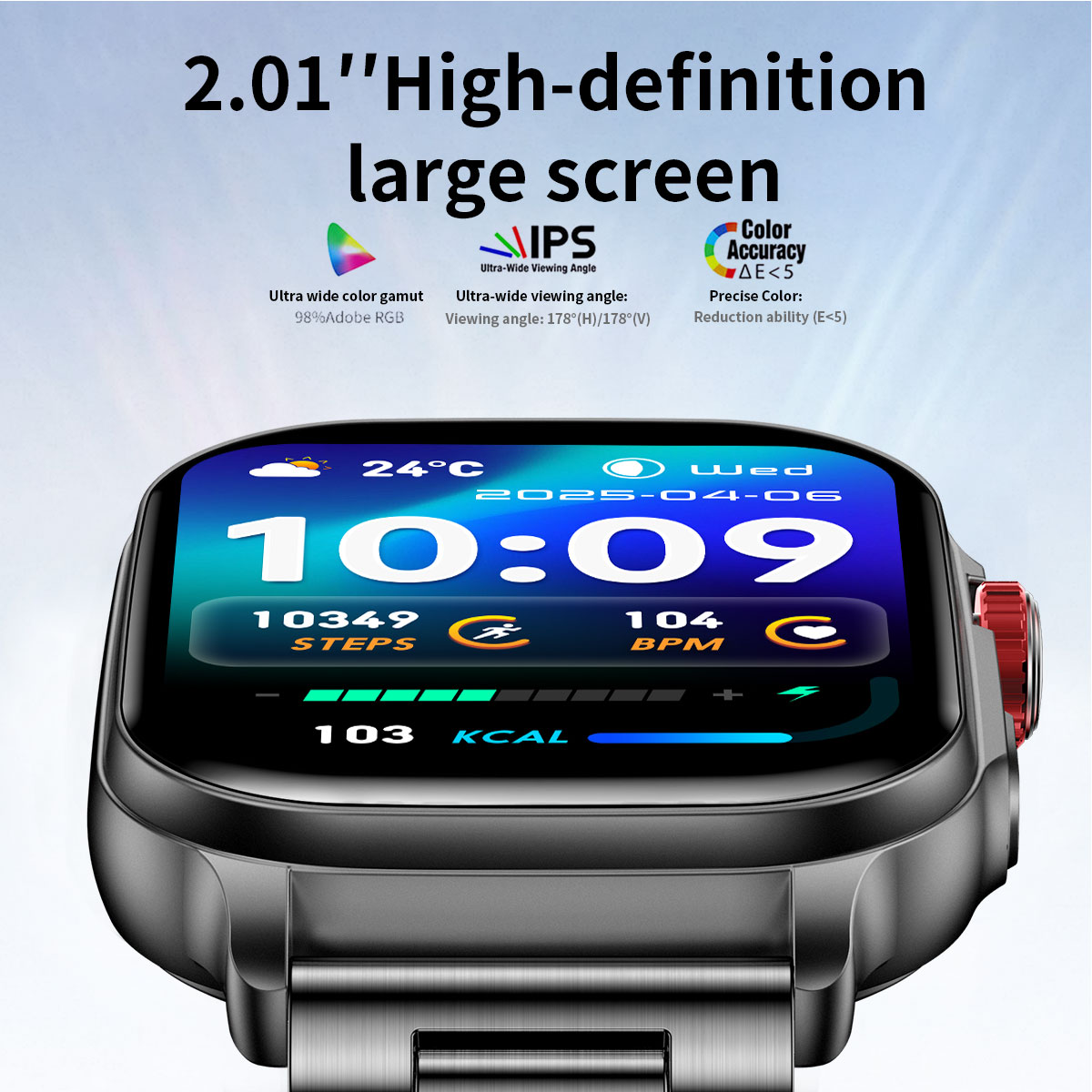 2026 스마트워치 2.01'' 피트니스 트래커 140 - Outdoor Sport Smart Watch 리뷰 및 가격