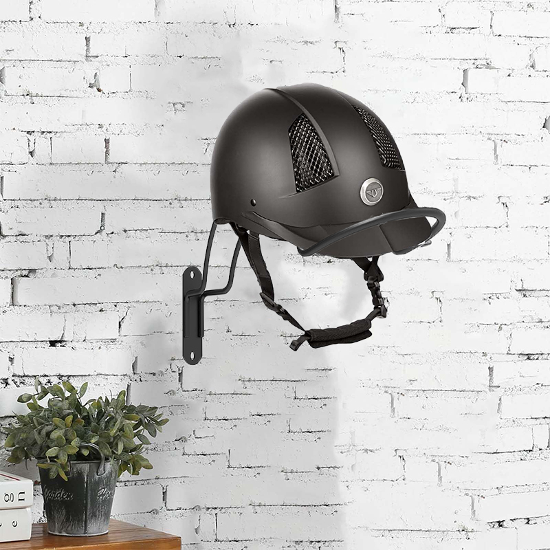 1 Pcs 벽걸이 형 헬멧 홀더 후크 금속 모자 홀더  - Equestrian Helmet 리뷰 및 가격