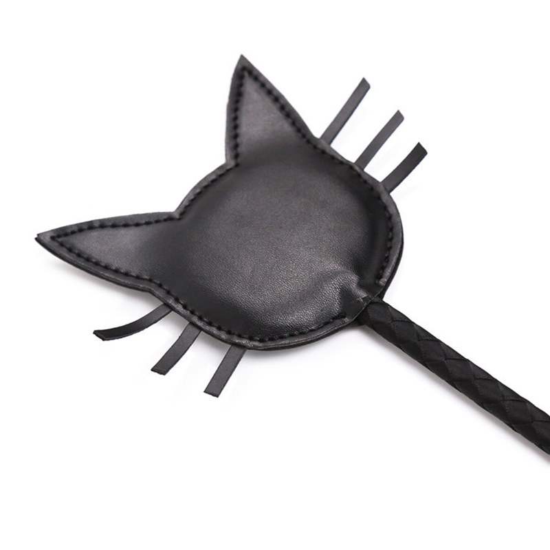 고양이 모양 탑 가죽 긴 스트레이트 채찍 라이딩 크롭  - Riding Crop Dressage 리뷰 및 가격