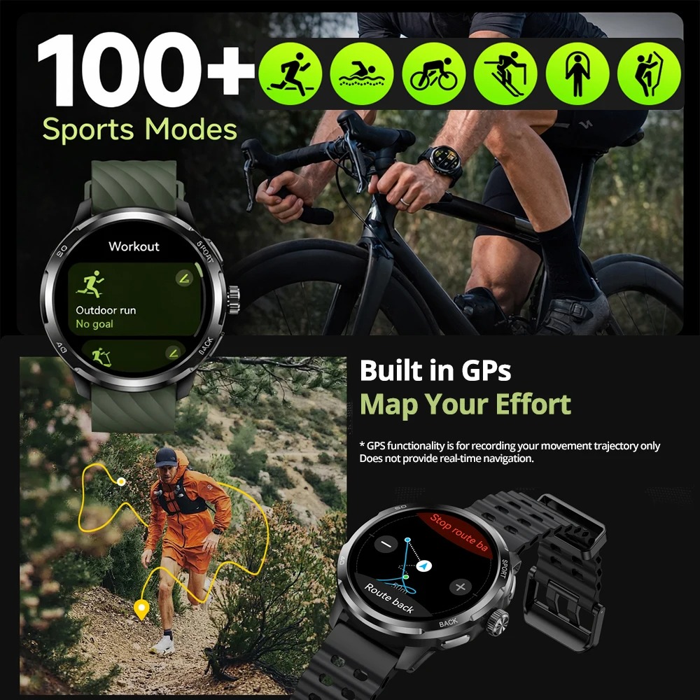 Ulefone Armor Watch Pro 1.5인치  - Outdoor Sport Smart Watch 리뷰 및 가격