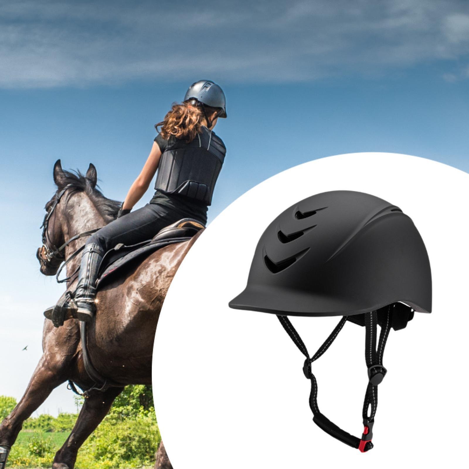 조정 가능한 승마 헬멧 충격 방지 승마 헤드 기어 여성 - Equestrian Helmet 리뷰 및 가격