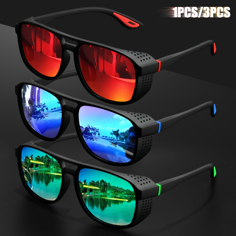 1PC/3PC 스포츠 편광 선글라스 방풍 디자인, 야외 - Outdoor Sport Glasses 리뷰 및 가격