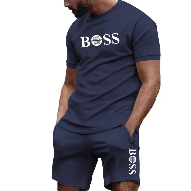 남성 투피스 스포츠웨어 반팔 티셔츠와 바지 세트 러닝  - Outdoor Sports Leisure 리뷰 및 가격