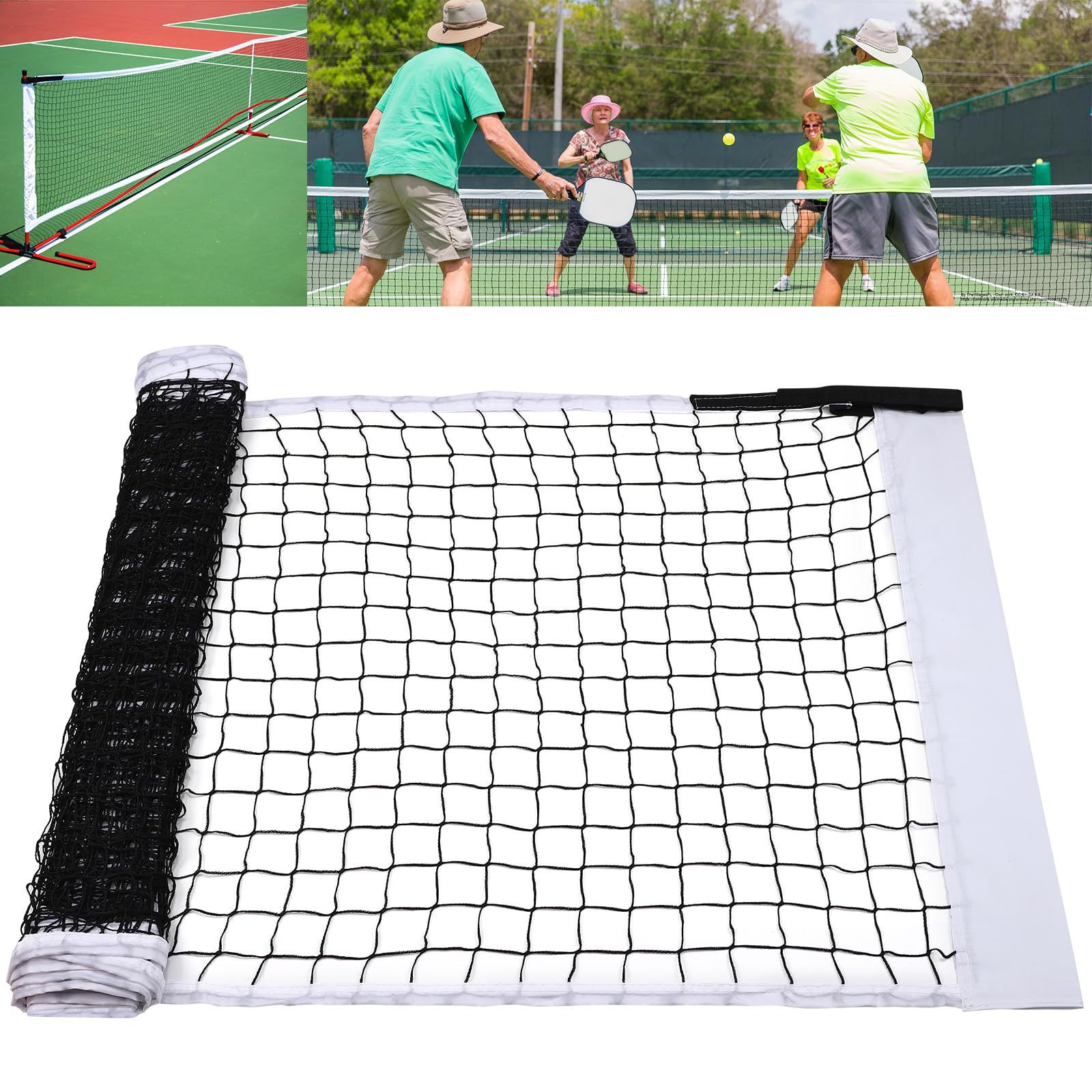 1개/세트 블랙 휴대용 피클볼 네트 시스템 22피트 조 - Outdoor Sports Net 리뷰 및 가격