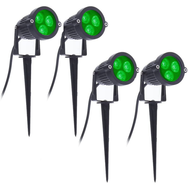 4개 LED 정원 조명 3W 220V 스파이크가 있는  - Outdoor Spotlight 리뷰 및 가격