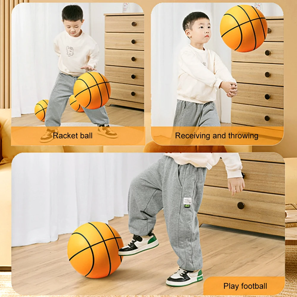 무소음 농구공 직경 18/21/24 CM 실내 무소음  - Outdoor Sports Accessories 리뷰 및 가격