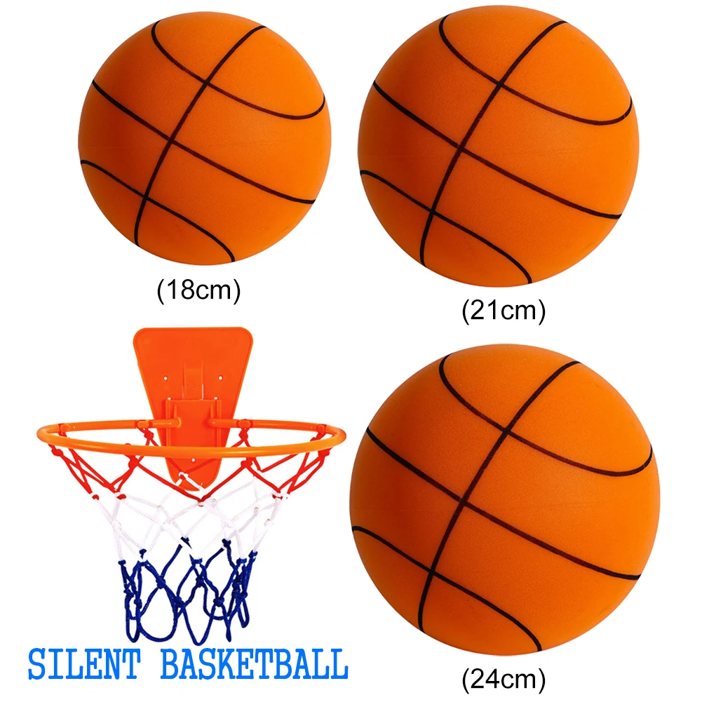 무소음 농구공 직경 18/21/24 CM 실내 무소음  - Outdoor Sports Accessories 리뷰 및 가격